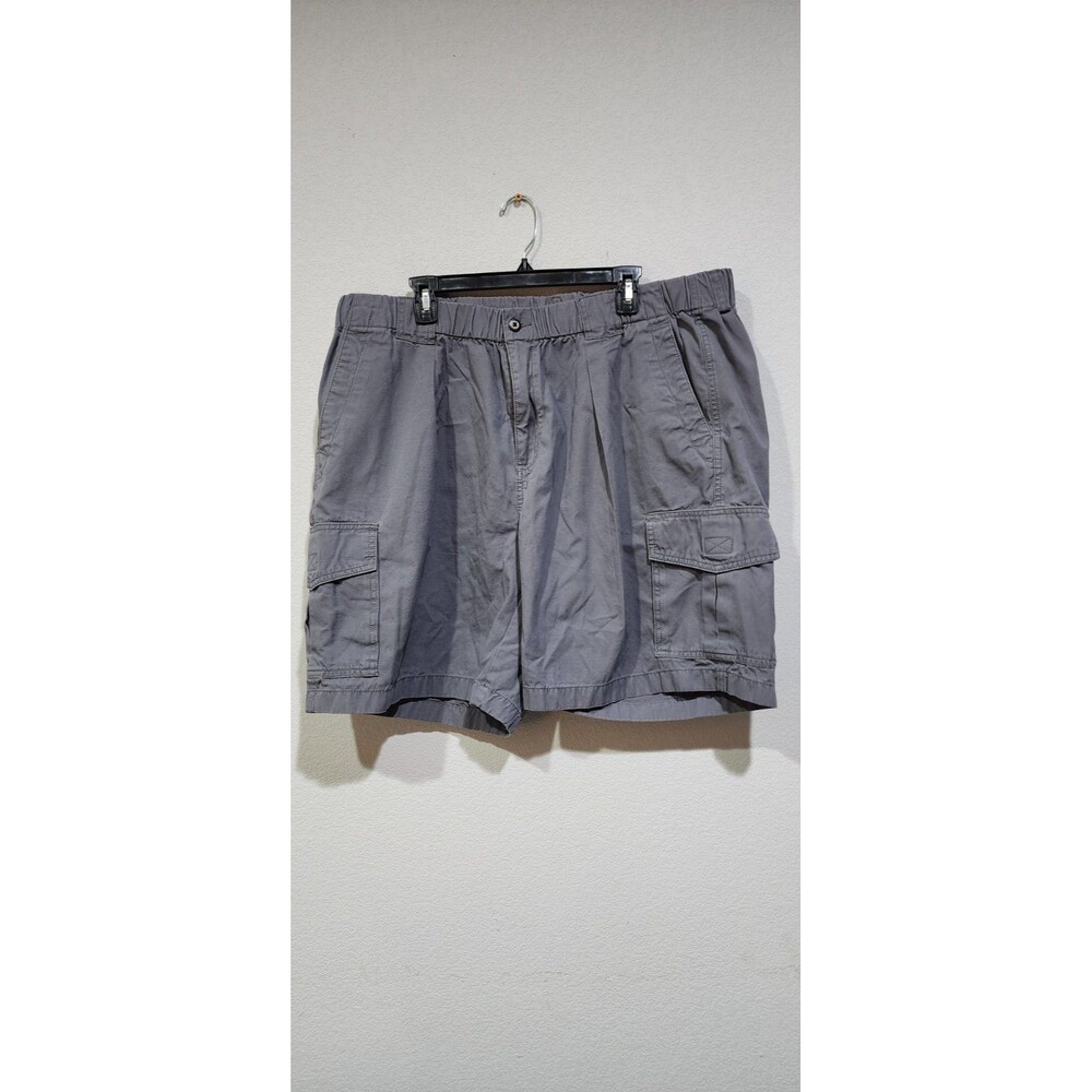 Tommy Bahama Men’s Cargo Shorts Dark Gray Size XXL/TTG Pockets Drawstring Zip